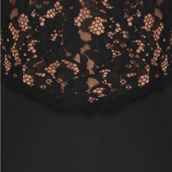 House of CB Cara Corset Illusion Lace Underwire Cocktail Dress size S black NWT - Picture 5 of 9